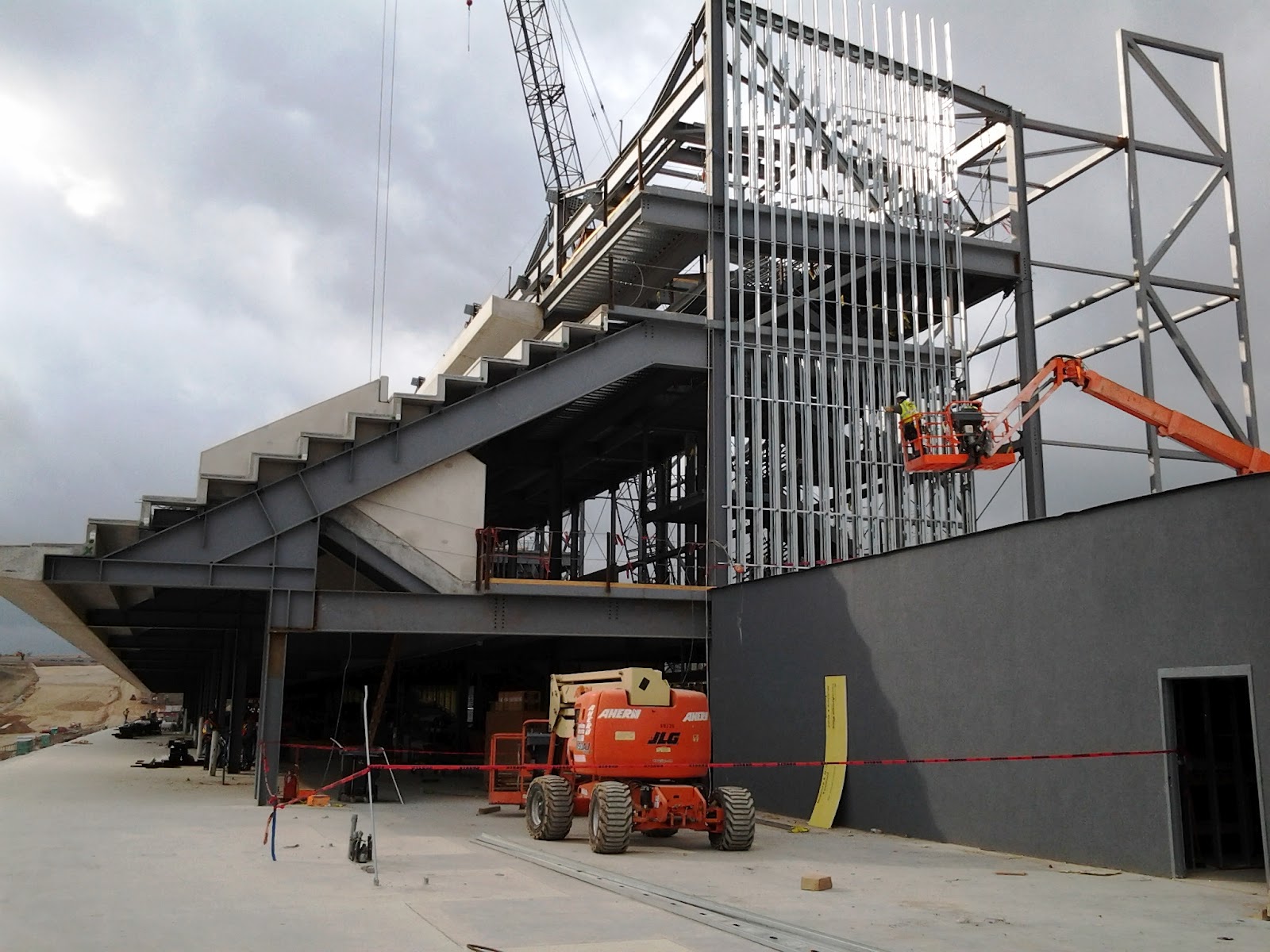 Formula One Grand Stand Construction