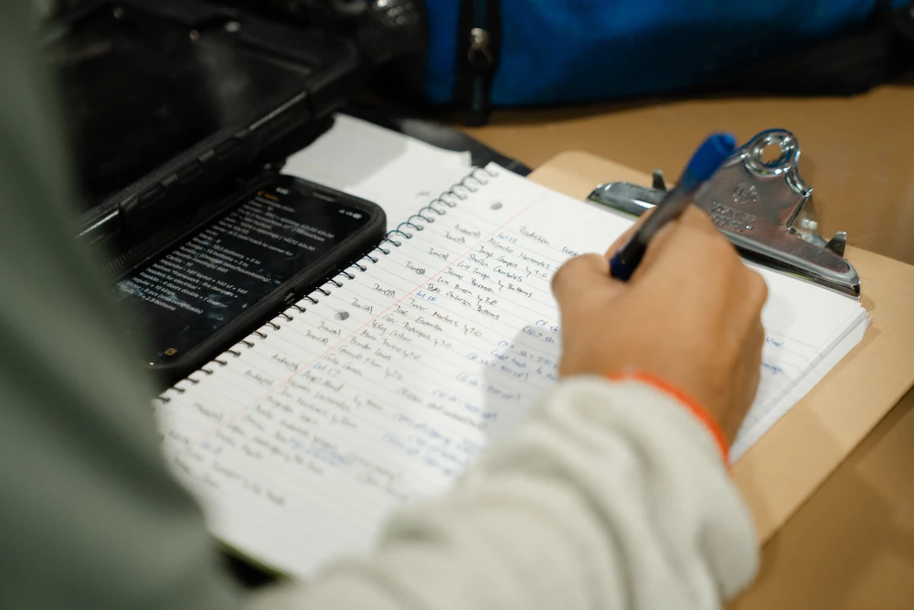 Writing safety report.