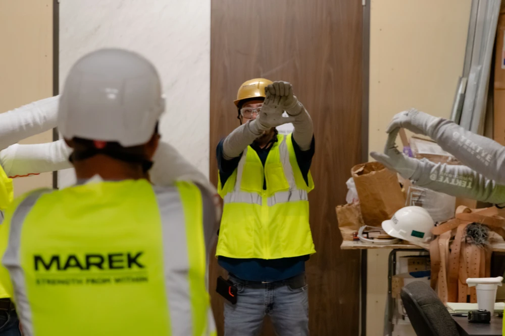 MAREK safety and training exercise.