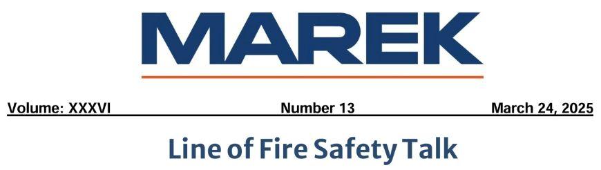 Line of Fire Safety Talk