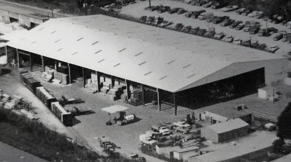 Overhead view of Company